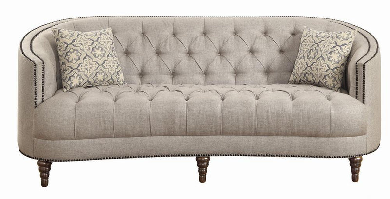 Avonlea Traditional Beige Sofa